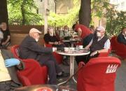 عکس/ بازگشایی رستوران‌ها در پایتخت بوسنی