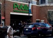 ورود یک مرد به سوپرمارکتی در آمریکا با ۵ اسلحه و جلیقه ضدگلوله!