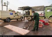 عکس/ امدادرسانی سپاه به مناطق سیل‌زده