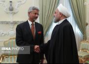 عکس/ دیدار وزیر خارجه هند با روحانی