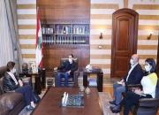 رایزنی مامور تشکیل کابینه لبنان با سفیر فرانسه