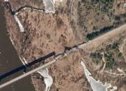 تصاویر ماهواره‌ای از تخریب پل توسط اوکراینی‌ها