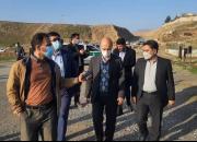 وزیر نیرو از رودخانه کشکان شهرستان چگنی بازدید کرد