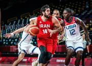 آمار نهایی دیدار بسکتبال ایران و آمریکا