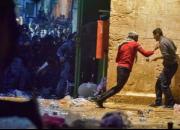 درگیری نظامیان صهیونیست با جوانان فلسطینی در صحن مسجد الاقصی