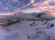 عکس/ زمستان تماشایی کوه‌های البرز