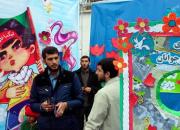برپایی نمایشگاه فرهنگی-هنری در مسیر راهپیمایی 22 بهمن در خرم‌آباد