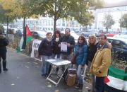 تلاش حامیان فلسطین در ایتالیا برای تحریم محصولات رژیم صهیونیستی + تصاویر