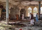 فیلم/ انفجار در بزرگترین مسجد کابل
