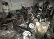 انفجار مرگبار در مغازه توزیع گاز مایع