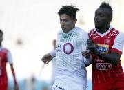 تا پایان نیمه اول/ پرسپولیس یک - ذوب آهن صفر