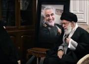 فیلم/ رهبر انقلاب: شهادت سردار برای شما سخت است و برای من سخت تر