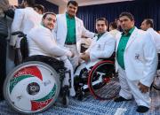 حاشیه‌ای از دیدار مدال‌آوران کاروان ورزشی ایران در بازی‌های پاراآسیایی اندونزی با رهبر انقلاب؛+ فیلم