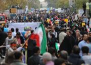 آغاز راهپیمایی ۱۳ آبان در سراسر ایران اسلامی/ اهتزار پرچم استکبارستیزی در ‌دهه پنجم انقلاب +عکس