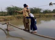 وضعیت مدرسه رفتن دانش آموزان  روستایی در چابهار +عکس