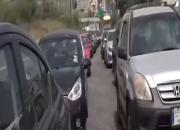صفهای طولانی مقابل پمپ بنزین ها در لبنان