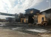 فیلم/ جزئیات آتش‌سوزی در شهرک صنعتی قزوین