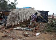 طوفان یاس در هند ۱۵۰ هزار نفر را آواره کرد