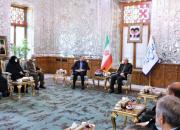 عکس/ دیدار نوروزی مدیران ارشد وزارت خارجه با قالیباف