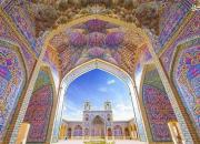 تصویری زیبا از مسجد نصرالملک شیراز