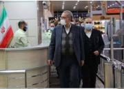بازدید وزیر بهداشت از نحوه غربالگری مسافران در فرودگاه امام(ره)