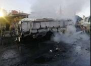انفجار اتوبوس حامل نظامیان ارتش سوریه در دمشق