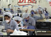 عکس/ روند مستمر تولید ماسک در همدان