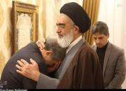 دلجویی امام جمعه و استاندار قم از خانواده شهدای سانحه هوایی به روایت تصویر