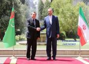عکس/ دیدار وزرای امور خارجه ایران و ترکمنستان