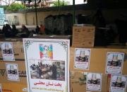 چهارمین محموله کمک‌های مردمی راهی مناطق سیل‌زده خوزستان شد+تصاویر
