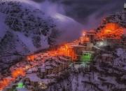 تصویری زیبا از روستای دولاب