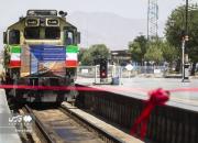 عکس/ افتتاح خط ریلی قزاقستان به ترکیه از ایران