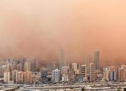 تصاویر جدید از گرد و غبار در کویت