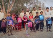 لوازم التحریر ۱۲۰ کودک کرمانی در آستانه مهر تأمین شد