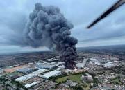 انفجار یک کارخانه در مرکز انگلیس