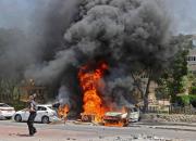 فیلم/ به آتش کشیدن خودرو نظامیان صهیونیست