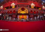 عکس/ مفروش شدن حرم امام حسین (ع)