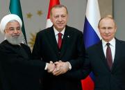 نشست پوتین با مقام‌های ایران و ترکیه درباره اقدامات تحریک‌آمیز احتمالی در شهر «ادلب»