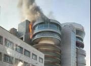 فیلم/ آتش‎سوزی مجتمع تجاری لیدوما در تهران