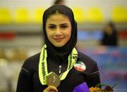 نماینده کاراته بانوان اولین طلایی ایران