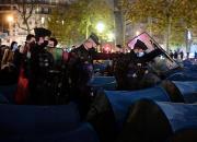 درگیری معترضان به محدودیت‌های کرونایی با پلیس فرانسه