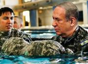 طعمه نیروی دریایی سپاه برای آموزش شنا به نتانیاهو