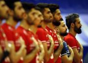 عکس/ جدول گروه ایران در پایان روز اول والیبال انتخابی المپیک