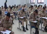 شرکت بیش از هزار و ۱۰۰ نفر سرباز در آزمون مهارت آموزی 