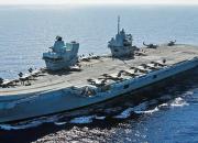 بی‌توجهی ناو گروه نیروی دریایی انگلیس به هشدارها و نقض حریم دریایی چین
