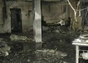 عکس/  ۱۸ کشته در آتش سوزی بیمارستان بیماران کرونایی