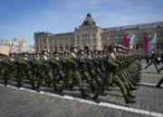 تمرین رژه«روز پیروزی» توسط نیروهای روسیه + فیلم و عکس