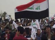 فیلم/ تظاهرات عراقی‌ها در حمایت از مقتدی صدر