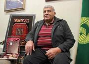 پیشکسوت کشتی در بستر بیماری