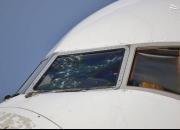 عکس/ خروج یک هواپیما از طوفان تگرگ